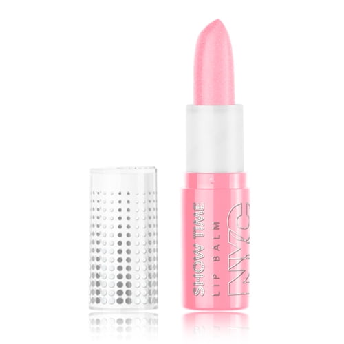 (6 Pack) NYC Show Time Lip Balm - Popular Pink Studio Gear Facial Cleansing Cream (Normal/Dry Skin) 224Ml/8Oz